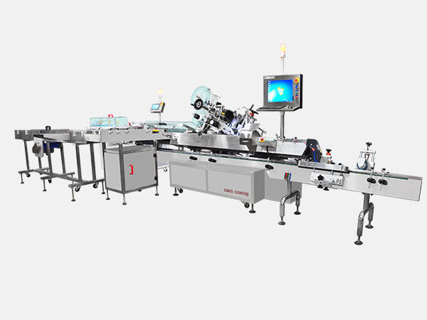 立進臥貼入托係統智能貼標機